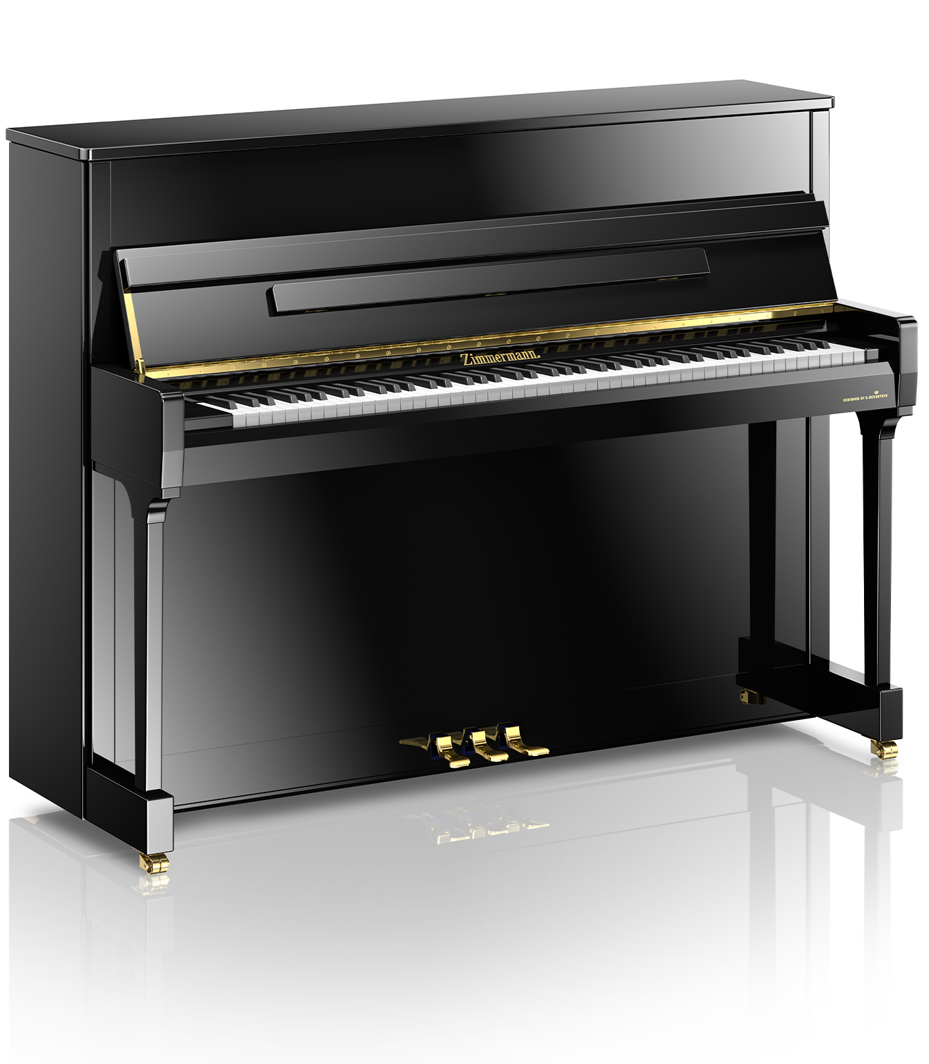 Buy Studio S 2-BP Zimmermann S2 Studio Upright Piano Black